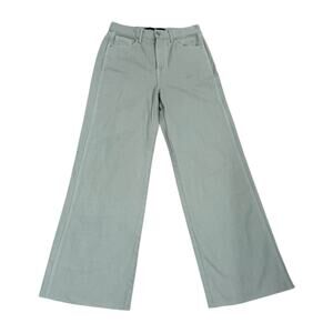 Veronica Beard Jeans Size 28 Taylor Relaxed Wide Leg High Rise Mint